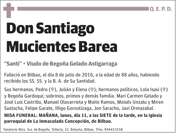 Santiago Mucientes Barea