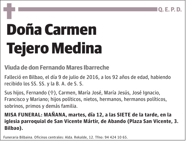 Carmen Tejero Medina