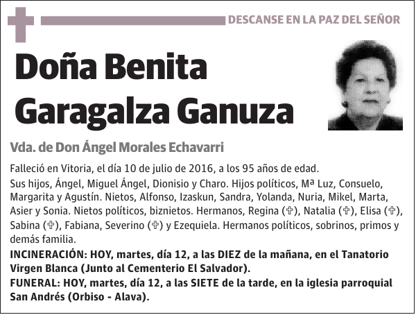 Benita Garagalza Ganuza