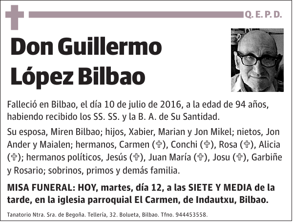 Guillermo López Bilbao