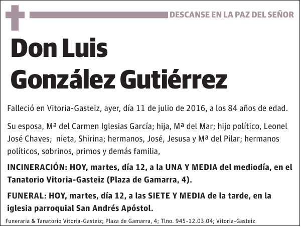 Luis González Gutiérrez