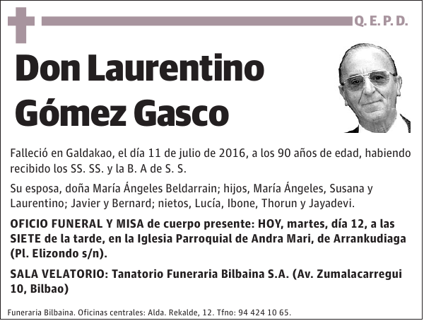 Laurentino Gómez Gasco