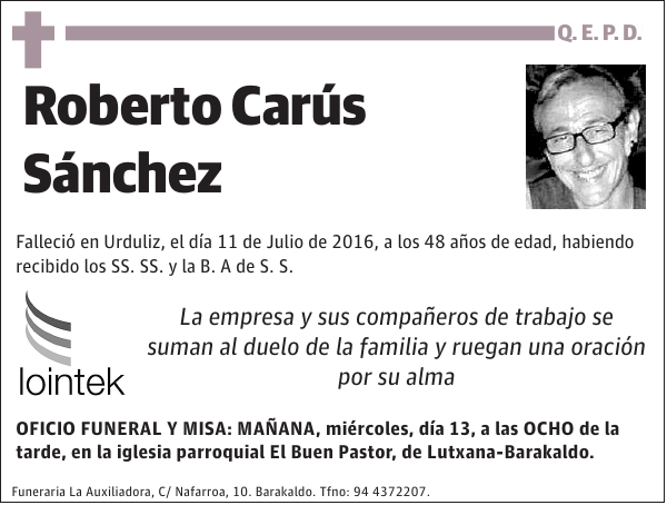 Roberto Carús Sánchez