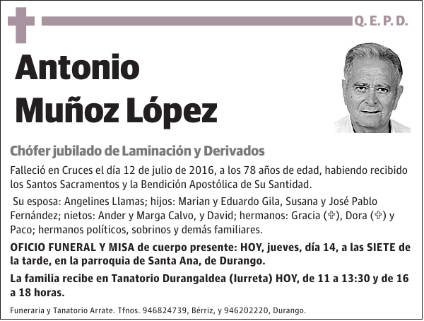 Antonio Muñoz López