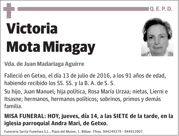 Victoria Mota Miragay