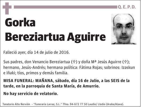 Gorka Bereziartua Aguirre