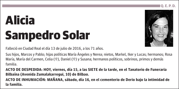 Alicia Sampedro Solar