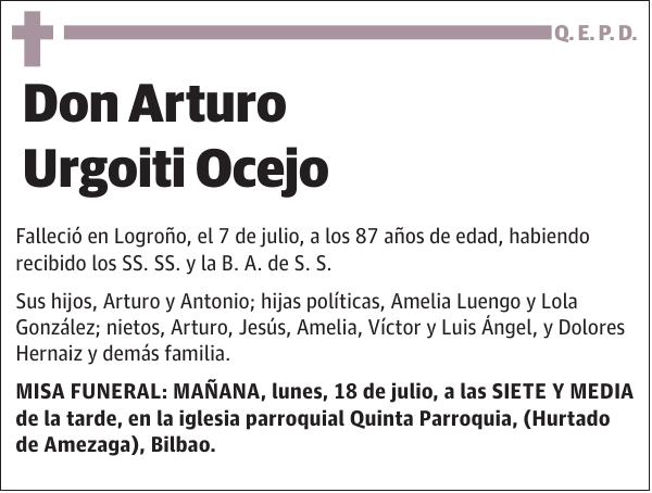 Arturo Urgoiti Ocejo