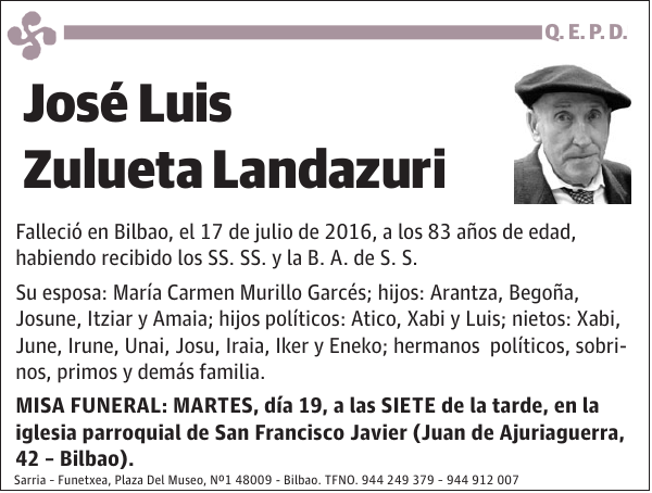 José Luis Zulueta Landazuri