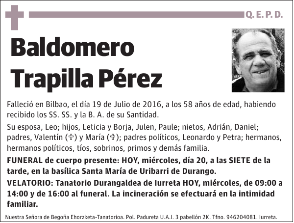 Baldomero Trapilla Pérez