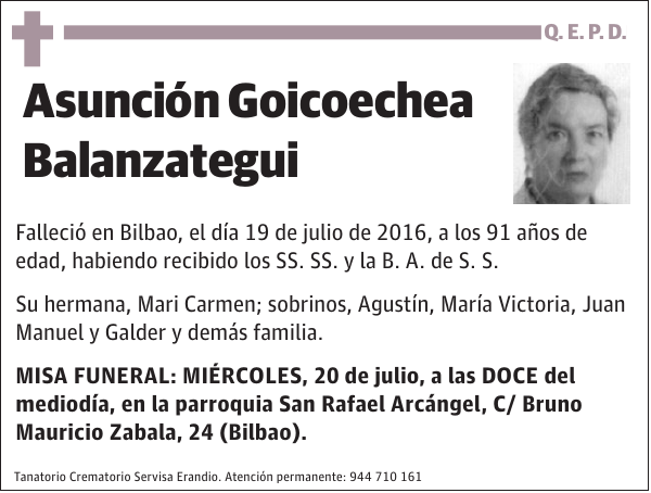 Asunción Goicoechea Balanzategui