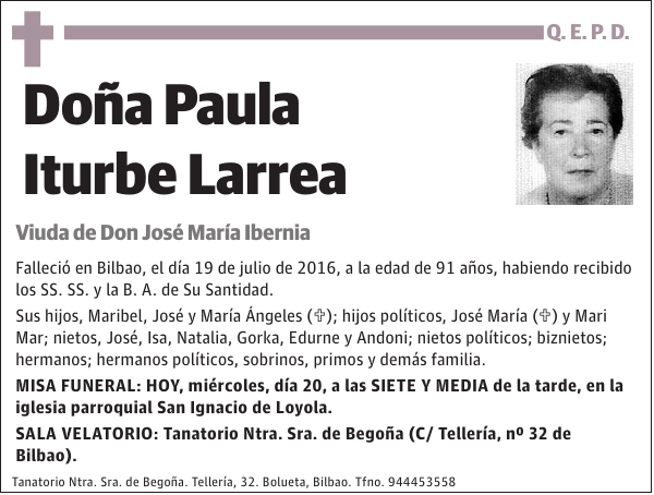 Paula Iturbe Larrea