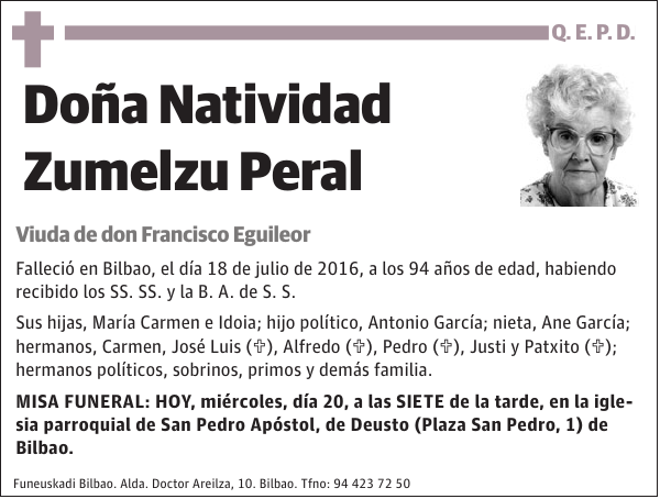 Natividad Zumelzu Peral