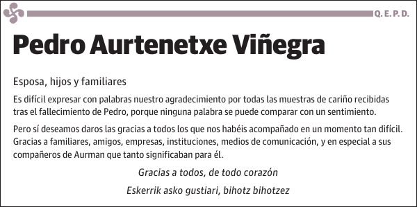 Pedro Aurtenetxe Viñegra