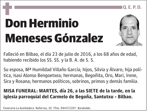 Herminio Meneses Gónzalez