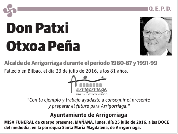 Patxi Otxoa Peña