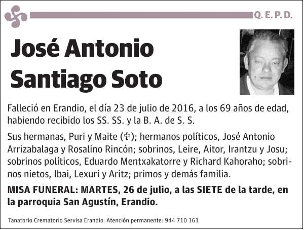 José Antonio Santiago Soto