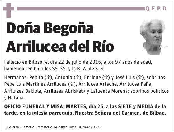 Begoña Arrilucea del Río