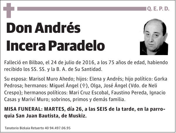 Andrés Incera Paradelo