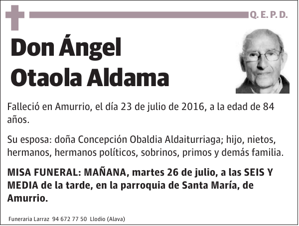 Ángel Otaola Aldama