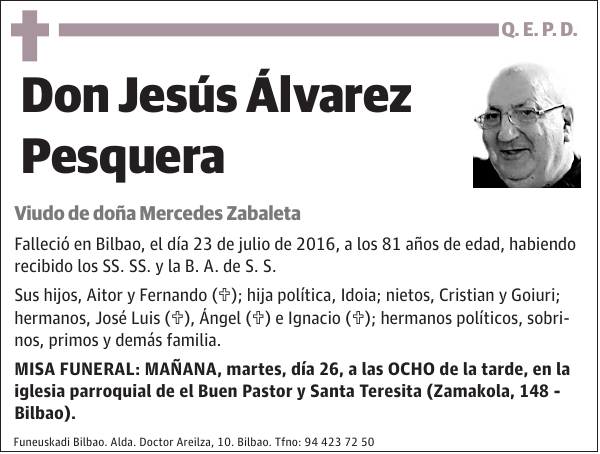 Jesús Álvarez Pesquera