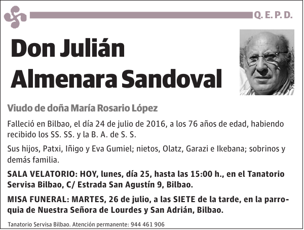 Julián Almenara Sandoval