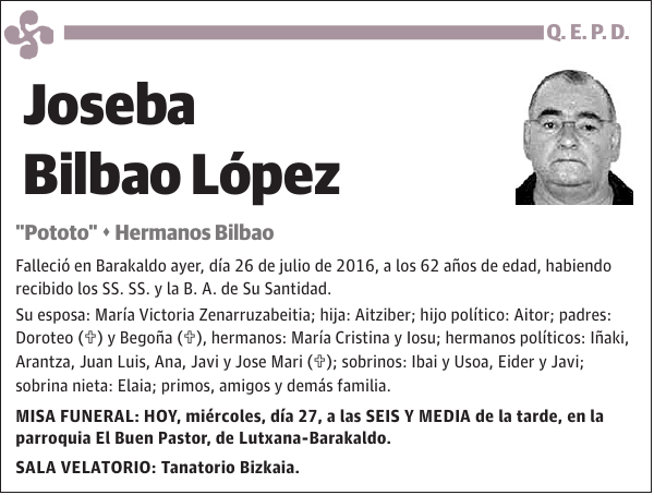 Joseba Bilbao López