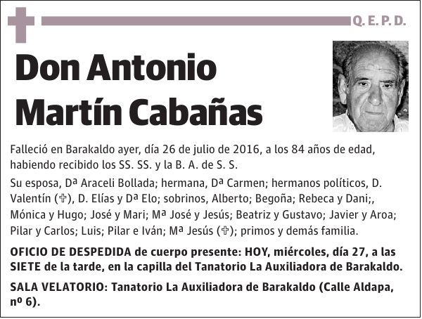 Antonio Martín Cabañas