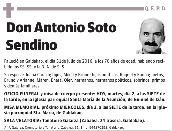 Antonio Soto Sendino