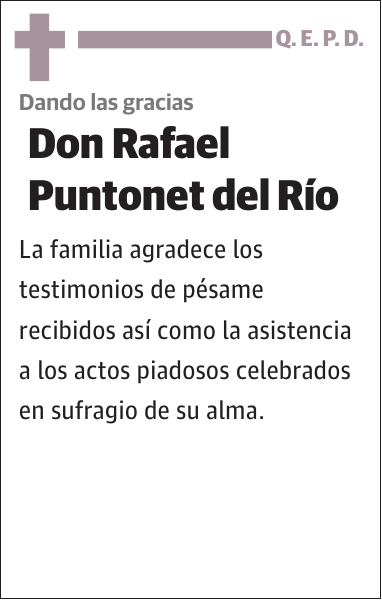 Rafael Puntonet del Río