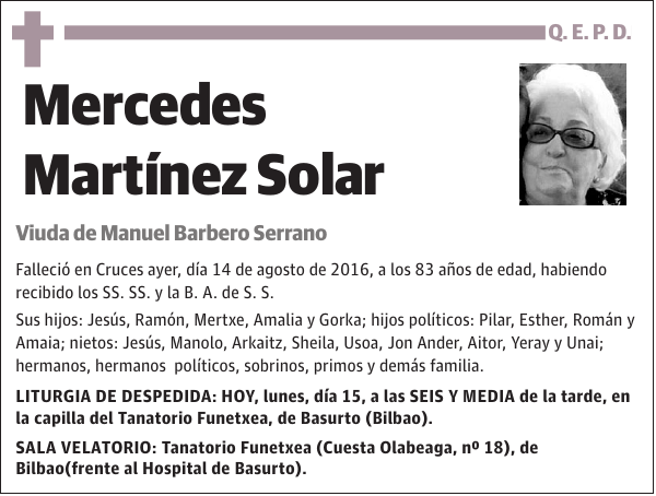 Mercedes Martínez Solar