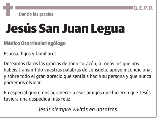 Jesús San Juan Legua