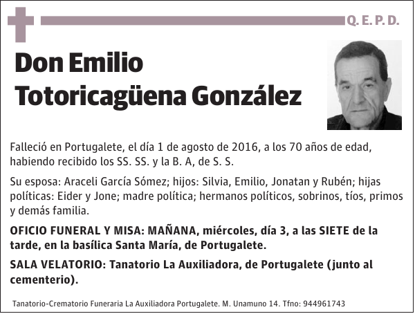 Emilio Totoricagüena González