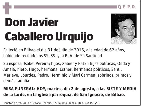 Javier Caballero Urquijo