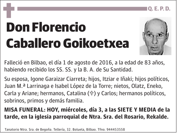 Florencio Caballero Goikoetxea