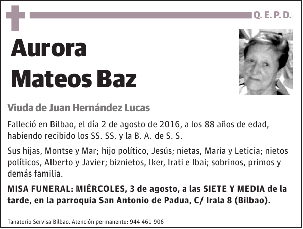 Aurora Mateos Baz