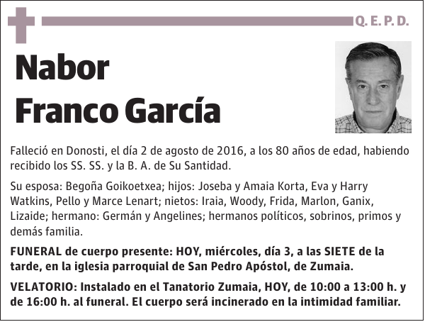 Nabor Franco García