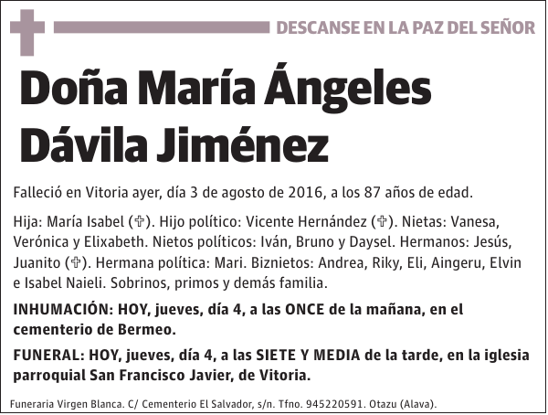 María Ángeles Dávila Jiménez