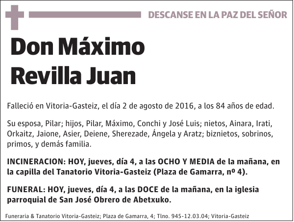 Máximo Revilla Juan