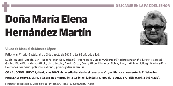 María Elena Hernández Martín