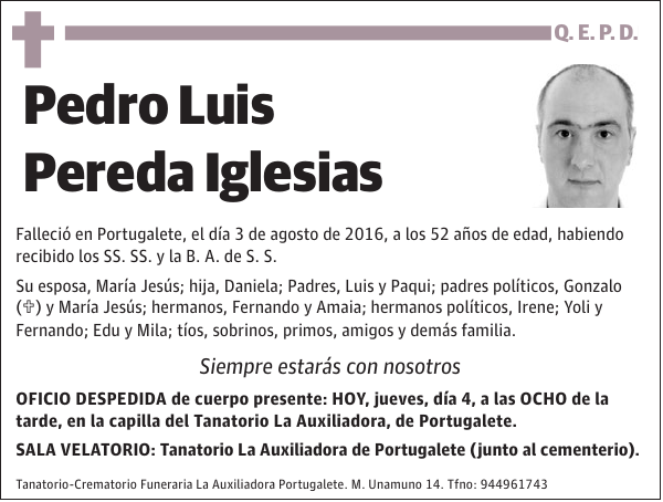 Pedro Luis Pereda Iglesias