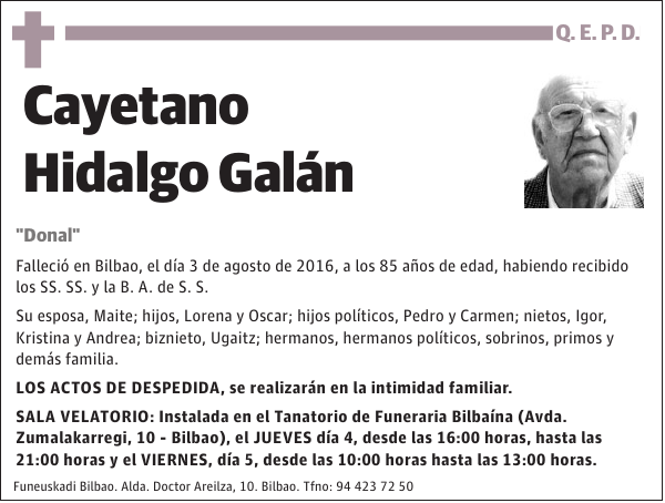 Cayetano Hidalgo Galán