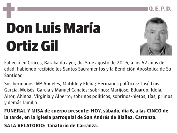 Luis María Ortiz Gil