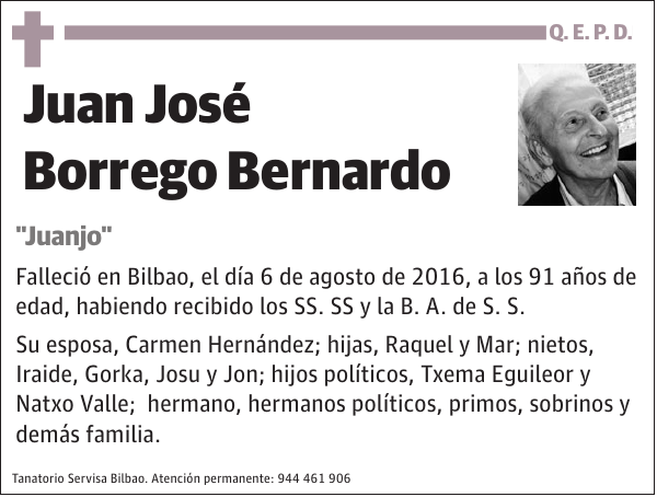 Juan José Borrego Bernardo