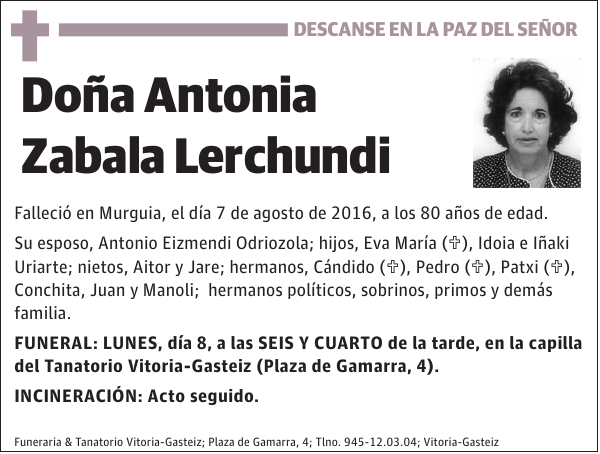 Antonia Zabala Lerchundi