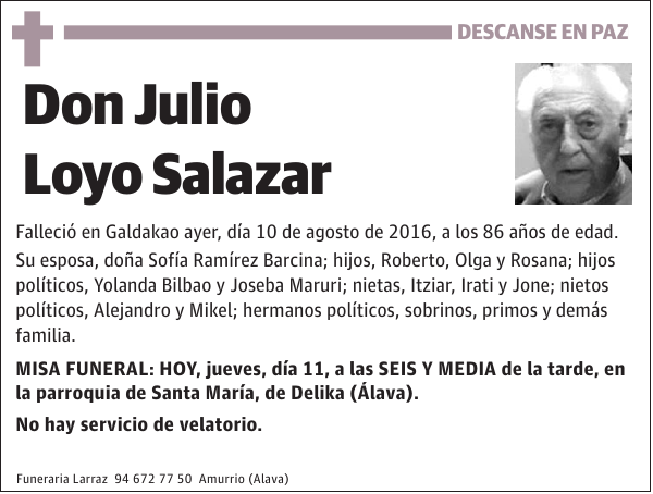 Julio Loyo Salazar