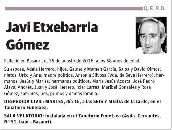 Javi Etxebarria Gómez