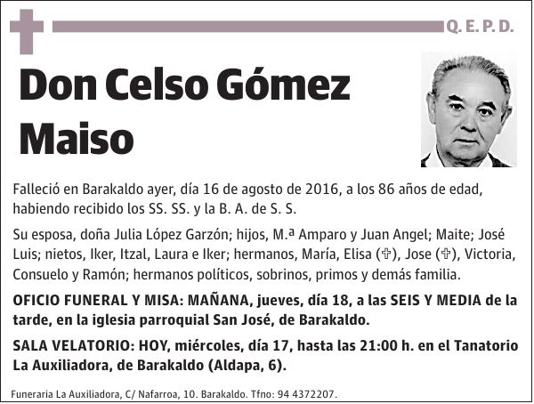 Celso Gómez Maiso