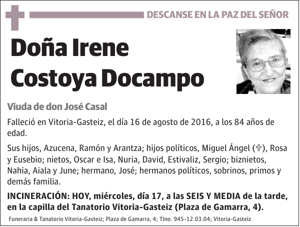 Irene Costoya Docampo