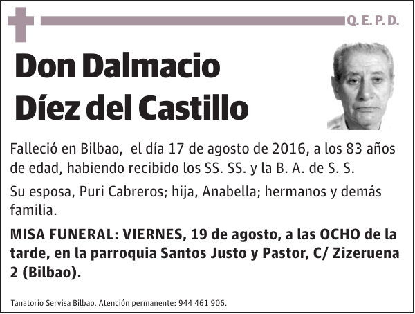 Dalmacio Díez del Castillo